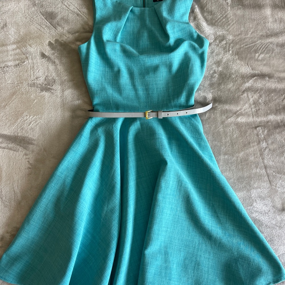 Closet Blue A-Line Sleeveless Mini Dress